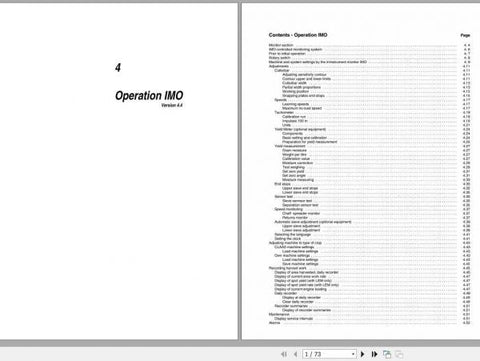 Enhance your operational efficiency with the CLAAS IMO Operator’s Manual, available in a convenient PDF format. This comprehensive guide is designed to provide you with essential 