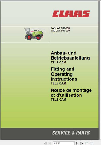 Unlock the full potential of your CLAAS JAGUAR 980-950 and JAGUAR 900-830 with our comprehensive