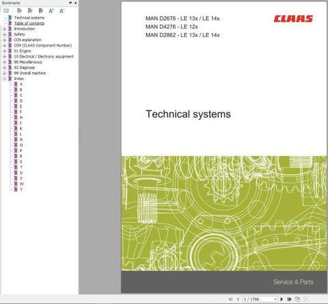 Unlock the full potential of your CLAAS MAN engine with the comprehensive Technical Systems Manual for models D2676, D4276, and D2862. This PDF file is an essential resource for anyone looking to enhance their understanding of engine systems, ensuring optimal performance and