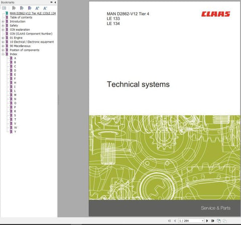 Unlock the full potential of your CLAAS MAN Engine D2862-V12 with the comprehensive Tier 4 Technical Systems Manual. This PDF file is an essential resource for operators and technicians, providing in-depth insights into the engine's specifications, maintenance procedures, and troubleshooting techniques.
