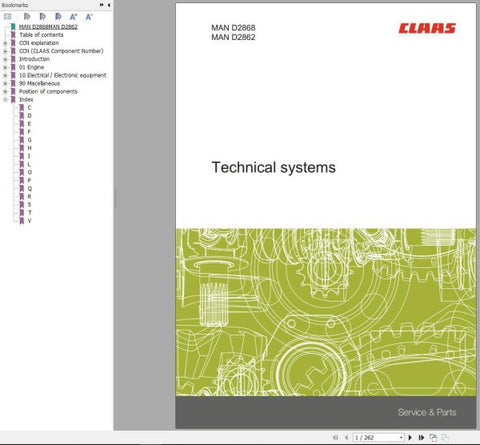 Unlock the full potential of your CLAAS MAN Engine with the D2868 D2862 Technical Systems Manual. This comprehensive PDF file is designed for professionals and enthusiasts alike, providing in-depth insights into the engine's systems and operations.
