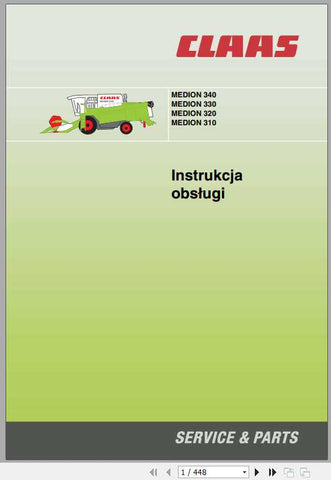 Unlock the full potential of your CLAAS MEDION series with our comprehensive Operator’s Manual, available in a convenient PDF format. This essential guide covers the MEDION 340, 330, 320, and 310 models, providing you with detailed instructions