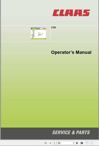 Discover the essential CLAAS Miscellaneous CDS Operator’s Manual, now available in a convenient PDF format. This comprehensive guide is designed to enhance your understanding