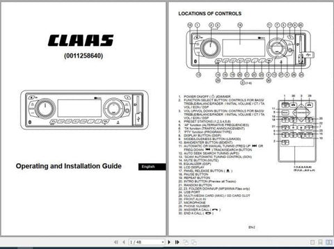 Discover the essential CLAAS Miscellaneous Radio Operator’s Manual, now available in a convenient PDF format. This comprehensive guide is designed to enhance your understanding