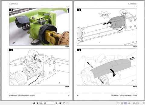 Enhance your CLAAS mower experience with the comprehensive CARGOS ROLLANT DISCO LINER Fitting Instruction Manual. This PDF file is designed to provide you with clear, step-by-step guidance for optimal installation and maintenance, ensuring your equipment operates at peak performance.
