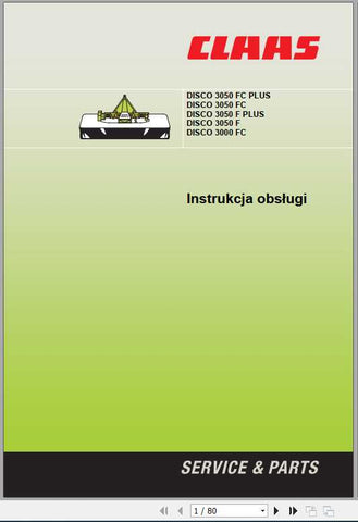 Discover the ultimate resource for your CLAAS Mowers with the DISCO 3050FC PLUS Operator’s Manual. This comprehensive PDF file is designed to provide you with all the essential