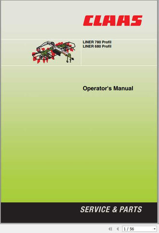 Enhance your operational efficiency with the CLAAS Swathers Liner 780 and Profil 680 Operator’s Manual, now available in a convenient PDF format. This comprehensive guide is designed