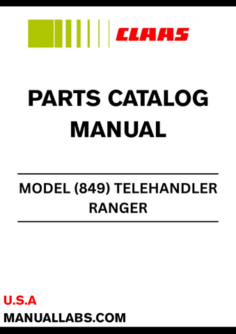 Enhance your CLAAS Telehandler Ranger (849) experience with our comprehensive Parts Catalogue Manual, specifically designed for serial numbers 84900011 to 84999999. This essential resource provides detailed diagrams and part numbers, ensuring you can easily identify and order the components you need for optimal performance.