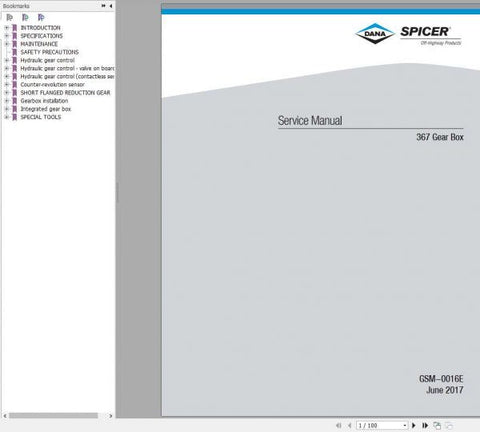 Unlock the full potential of your CLAAS TORION 956 Wheel Loader with the comprehensive Dana 367 Gearbox Service Manual. This PDF file is an essential resource for operators and technicians, providing detailed insights into maintenance, troubleshooting, and repair procedures tailored specifically for your machine.
