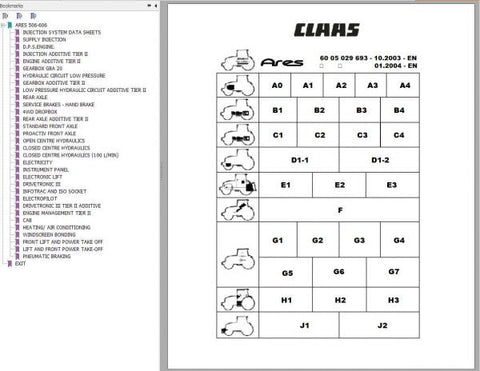 Unlock the full potential of your CLAAS ARES 507-607 tractors with our comprehensive Repair Manual in PDF format. This essential guide provides detailed instructions, diagrams,