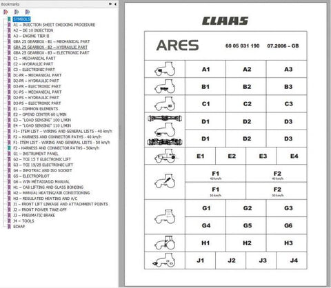 Unlock the full potential of your CLAAS ARES 507-607 tractors with our comprehensive Repair Manual in PDF format. This essential guide provides detailed instructions, diagrams,