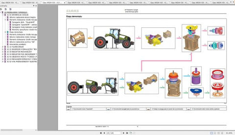 Discover the ultimate resource for maintaining your CLAAS ARION 430-410 tractors with our comprehensive repair manual in PDF format. This detailed guide is designed to provide 