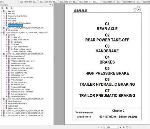 Unlock the full potential of your CLAAS ARION 640 tractor with our comprehensive Diagnostics and Repair Manual. This PDF file is meticulously designed to provide you 