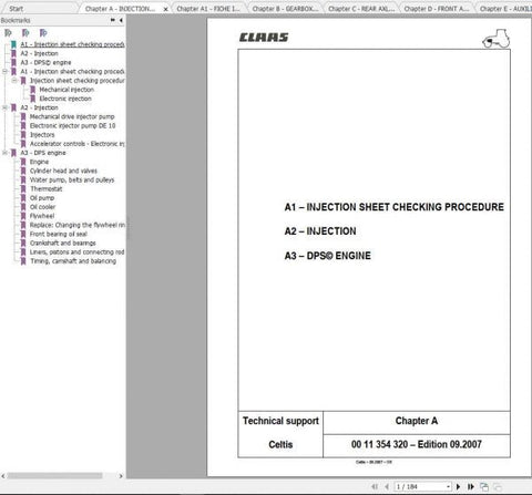 Unlock the full potential of your CLAAS Celtis 406 tractor with our comprehensive Repair Manual in PDF format. This essential guide provides detailed instructions and diagrams, ensuring you have all the information needed for effective maintenance and repairs.