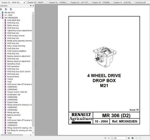 Unlock the full potential of your CLAAS Ceres MR306 tractor with our comprehensive repair manual, available in a convenient PDF format. This essential guide provides detailed instructions