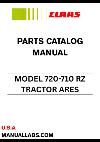 Discover the comprehensive CLAAS Tractor ARES 720-710 RZ Parts Catalogue Manual, specifically designed for serial numbers CT22T0050 to CT22T0445. This essential resource provides detailed diagrams and part numbers, ensuring you can easily identify and order the correct components for your tractor.