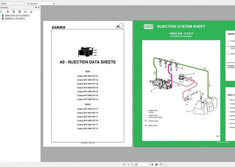 Unlock the full potential of your CLAAS ARES 806 tractor with our comprehensive Repair Manual in PDF format. This essential guide provides detailed instructions and diagrams, ensuring you have all the information needed for effective maintenance and repairs.