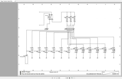 Unlock the full potential of your CLAAS AXION 800 tractor with our comprehensive Electrical Diagram Manual. This PDF file is meticulously designed to provide you with detailed schematics and wiring diagrams, ensuring you have the essential information at your fingertips for efficient troubleshooting and maintenance.