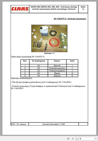 Discover the essential CLAAS Tractor Axion 800 and Arion 600, 500, and 400 Operator’s Manual in a convenient PDF format. This comprehensive guide is designed to enhance your understanding
