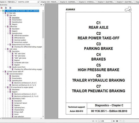 Unlock the full potential of your CLAAS AXION 850 – 810 tractor with our comprehensive Diagnostics Technical Manual. This PDF file is designed for both seasoned professionals and DIY enthusiasts, providing in-depth insights into the diagnostic processes and troubleshooting techniques specific to your model.
