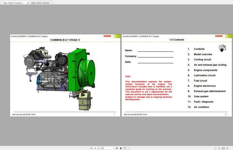 Discover the CLAAS Tractor B6.7 Diesel Engine Stage 5, a powerful and efficient solution for your agricultural needs. This 2019 model is designed to meet the latest environmental standards while delivering exceptional performance. With its robust construction and advanced technology