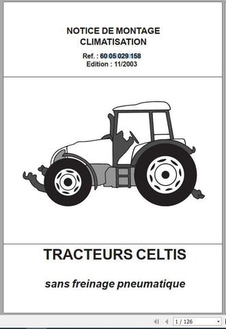 Discover the essential CLAAS Tractor Celtis RC RX Fitting Instruction Manual, now available in a convenient PDF format. This comprehensive guide is designed to provide you with all the necessary information to ensure proper installation and maintenance of your tractor, enhancing its performance and longevity.
