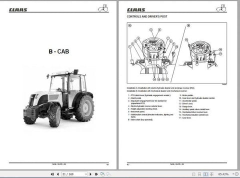 Unlock the full potential of your CLAAS Nectis tractor with the comprehensive Operator’s Manual, available in a convenient PDF format. This essential guide covers models 