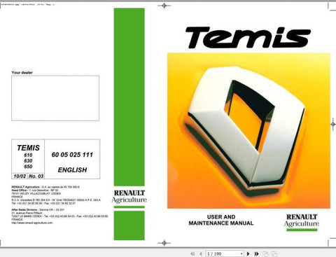 Enhance your CLAAS tractor experience with the comprehensive Use and Maintenance Manual