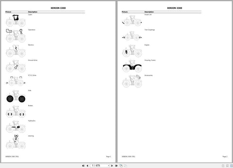 Discover the ultimate resource for maintaining your CLAAS XERION 3300 with our comprehensive Spare Parts Catalogue Manual. This PDF file is meticulously designed to provide you with detailed information on all components, ensuring you have everything you need at your fingertips for efficient repairs and maintenance.