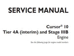 UNLOCK THE FULL POTENTIAL OF YOUR CNH CURSOR 10 TIER 4A (INTERIM) STAGE IIIB ENGINE WITH OUR COMPREHENSIVE SERVICE REPAIR MANUAL IN PDF FORMAT.