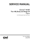 Unlock the full potential of your CNH Cursor 16 SST Tier 4B (Final) and Stage IV engine with the comprehensive manual (part number 47609713) available in PDF format. This essential resource provides detailed insights into engine specifications, maintenance guidelines, and troubleshooting tips, ensuring optimal performance and longevity. Perfect for technicians and operators alike, this manual is your go-to guide for maximizing efficiency and minimizing downtime. Enhance your engine knowledge and keep your