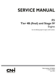 Unlock the full potential of your CNH F5 Tier 4B (Final) and Stage IV engine with the comprehensive service manual (part number 47730922) available in PDF format. This essential guide provides detailed instructions, diagrams, and troubleshooting tips to ensure optimal performance and longevity of your engine. Whether you're a seasoned technician or a DIY enthusiast, this manual is your go-to resource for maintenance and repairs, helping you save time and money while keeping your equipment running smoothly. 