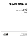 Unlock the full potential of your CNH Vector Tier 2 and Stage II engine with the comprehensive service manual (part number 84586876) available in PDF format. This essential guide provides detailed instructions, diagrams, and troubleshooting tips to ensure optimal performance and longevity of your engine. Whether you're a seasoned technician or a DIY enthusiast, this manual is your go-to resource for maintenance and repairs, making it easier than ever to keep your equipment running smoothly. Don't miss out o