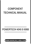 POWERTECH 4045 AND 6068 - LEVEL 25 ECU DIESEL ENGINE COMPONENT TECHNICAL MANUAL - PDF FILE
