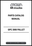  Invest in the longevity of your Crown Forklift GPC 3000 today. By having this Pallet Parts Catalog Manual at your fingertips, you empower yourself to tackle repairs confidently and maintain optimal performance, ultimately enhancing productivity in your operations.