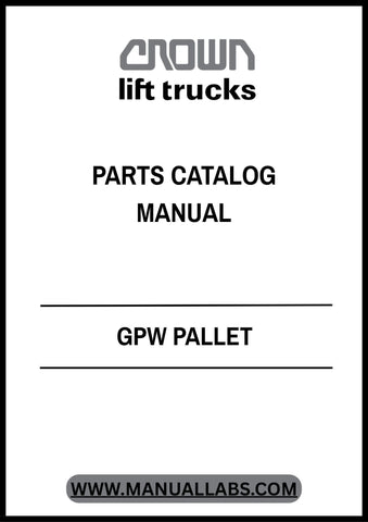  Invest in the longevity of your Crown Forklift today. The GPW Pallet Parts Catalog Manual is not just a reference; it's a vital asset that enhances your operational efficiency and keeps your equipment running smoothly. Download your copy now and take the first step towards hassle-free maintenance.