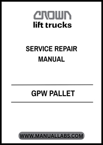 The CROWN FORKLIFT GPW PALLET SERVICE REPAIR MANUAL is an essential resource for maintaining and servicing your Crown forklift. This comprehensive guide provides detailed instructions and diagrams, ensuring that you can perform repairs and maintenance with confidence. Whether you're a seasoned technician or a DIY enthusiast, this manual is designed to simplify complex procedures and enhance your understanding of your equipment.