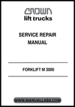 Investing in the Crown Forklift M 3000 Service Repair Manual means investing in the longevity and reliability of your forklift. Don't wait for issues to arise—be proactive and ensure your equipment is always in top condition. Download your PDF copy today and take the first step towards hassle-free maintenance!
