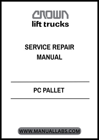 Enhance your maintenance capabilities with the CROWN FORKLIFT PC PALLET SERVICE REPAIR MANUAL. This comprehensive guide is designed specifically for Crown forklift models, providing detailed instructions and troubleshooting tips to keep your equipment running smoothly.