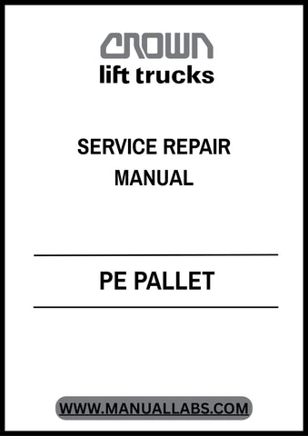  Enhance your maintenance capabilities with the CROWN FORKLIFT PE PALLET SERVICE REPAIR MANUAL in PDF format. This comprehensive guide is designed specifically for Crown Forklift models, providing detailed instructions and diagrams to ensure efficient repairs and servicing.