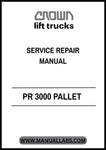Invest in the longevity of your equipment and reduce repair costs by having the CROWN FORKLIFT PR 3000 Pallet Service Repair Manual at your fingertips. Download your PDF copy today and take the first step towards ensuring your forklift operates at peak efficiency.