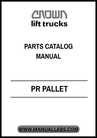 With easy navigation and clear illustrations, this PDF catalog allows you to quickly identify the parts you need, saving you time and reducing downtime. Whether you're a seasoned technician or a DIY enthusiast, this manual is designed to enhance your understanding of Crown Forklift components and their specifications.