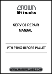 Invest in the longevity of your equipment and reduce downtime with this invaluable resource. The CROWN FORKLIFT PTH PTH50 Repair Manual is not just a purchase; it's a commitment to quality and reliability in your operations. Download your copy today and ensure your forklift remains in peak condition.