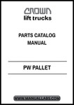 Discover the ultimate resource for maintaining your Crown Forklift with the PW Pallet Parts Catalog Manual in PDF format. This comprehensive guide provides detailed diagrams and part numbers, ensuring you can easily identify and order the necessary components for your forklift.