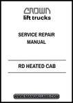  Invest in the longevity and performance of your Crown Forklift with this essential repair manual. With the convenience of a PDF format, you can access it anytime, anywhere, making it an invaluable resource for maintaining your equipment and minimizing downtime. Don't miss out on the opportunity to keep your forklift running smoothly!