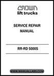 Unlock the full potential of your CROWN FORKLIFT RR-RD 5000S with our comprehensive Service Repair Manual in PDF format. This essential guide is designed to provide you with detailed instructions and insights, ensuring that you can maintain and repair your forklift efficiently and effectively.