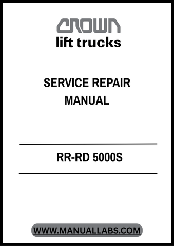 Unlock the full potential of your CROWN FORKLIFT RR-RD 5000S with our comprehensive Service Repair Manual in PDF format. This essential guide is designed to provide you with detailed instructions and insights, ensuring that you can maintain and repair your forklift efficiently and effectively.