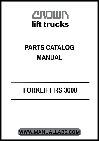 Investing in the RS 3000 Parts Catalog Manual means you’re equipped with the knowledge to keep your forklift running smoothly. Don’t let equipment issues slow you down—secure your copy today and ensure your Crown Forklift remains in peak condition for years to come.