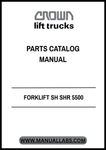 Discover the ultimate resource for maintaining your Crown Forklift with the SH SHR 5500 Parts Catalog Manual in PDF format. This comprehensive manual is designed to provide you with detailed information on every component of your forklift, ensuring you have the knowledge needed for efficient repairs and maintenance.