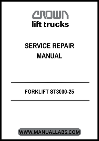 With easy-to-follow steps and clear illustrations, this manual empowers technicians and operators alike to troubleshoot issues effectively, reducing downtime and increasing productivity. Whether you're performing routine maintenance or tackling complex repairs, this resource is invaluable for keeping your forklift in optimal condition.